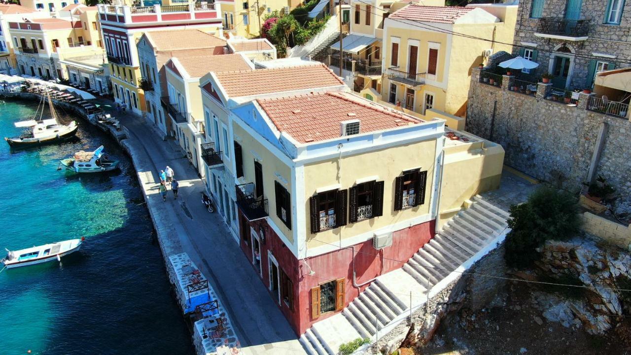 Moschos Mansion Villa Sými Luaran gambar